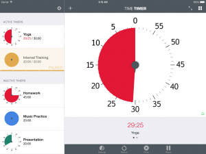 Time Timer App iPad iOS